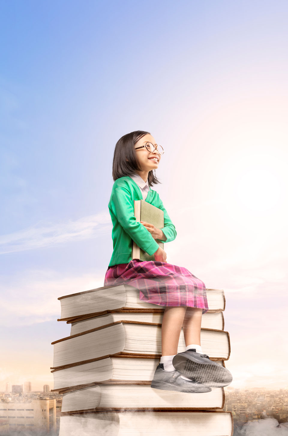 Sitting-on-books